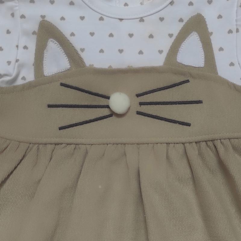 Vestido para niña ABRIL GATA